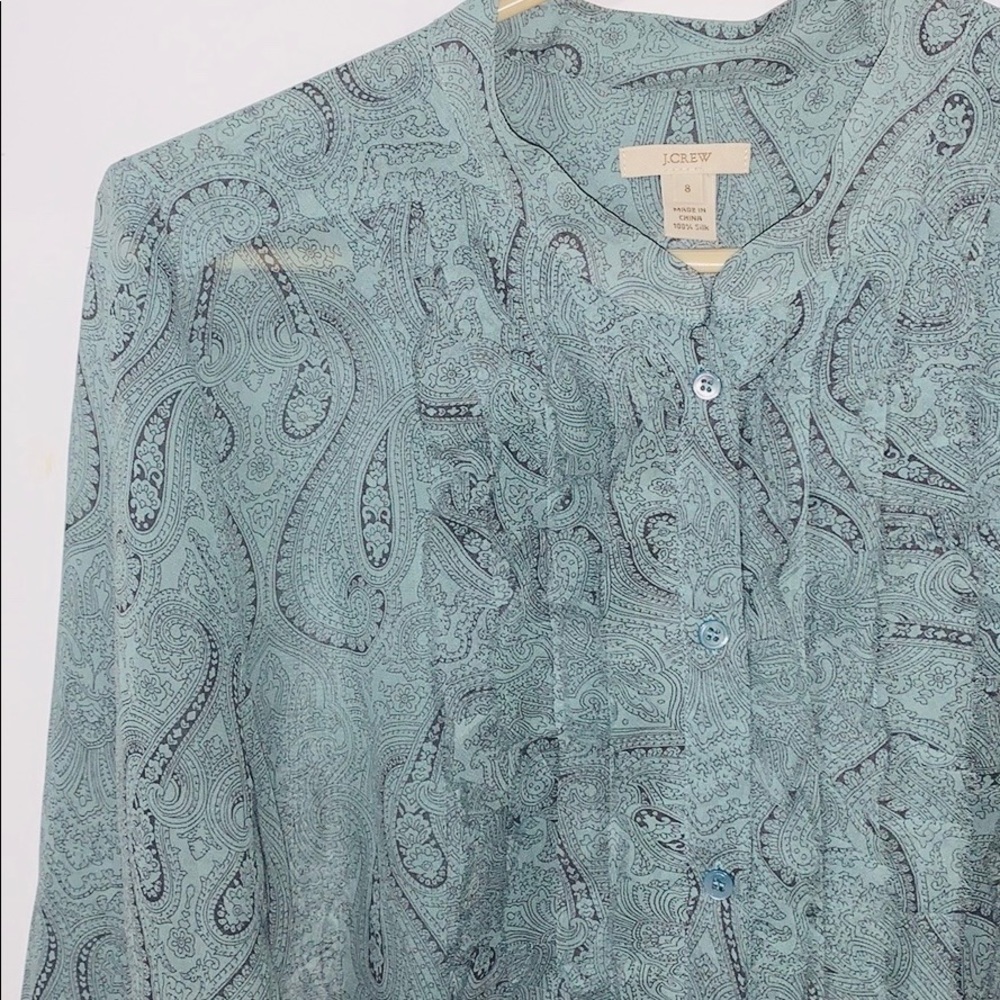 ✨J Crew✨ silk blouse